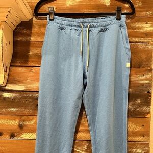 Vuori Classic Blue Joggers with Drawstring